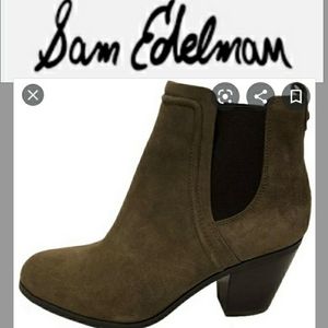 Sam Edelman Heeled Ankle Booties Chelsea Boots